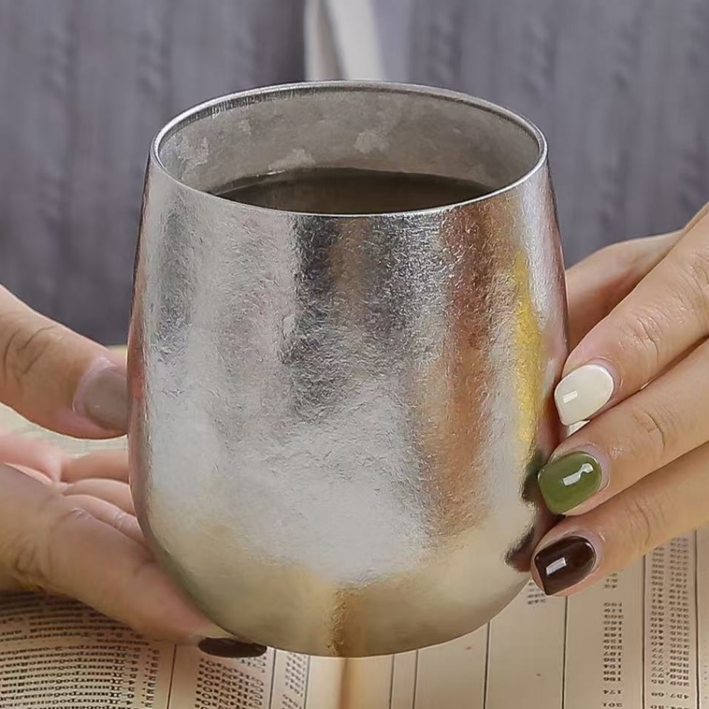 Outdoor Egg Mug Pure Titanium  - огляд і ціна Juice Tea Coffee