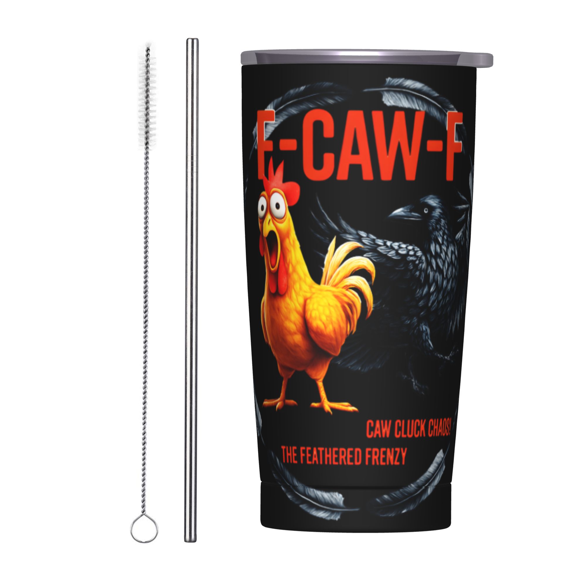 F-Caw-F Chicken FCAWF Insulate - огляд і ціна Double Wall Mug