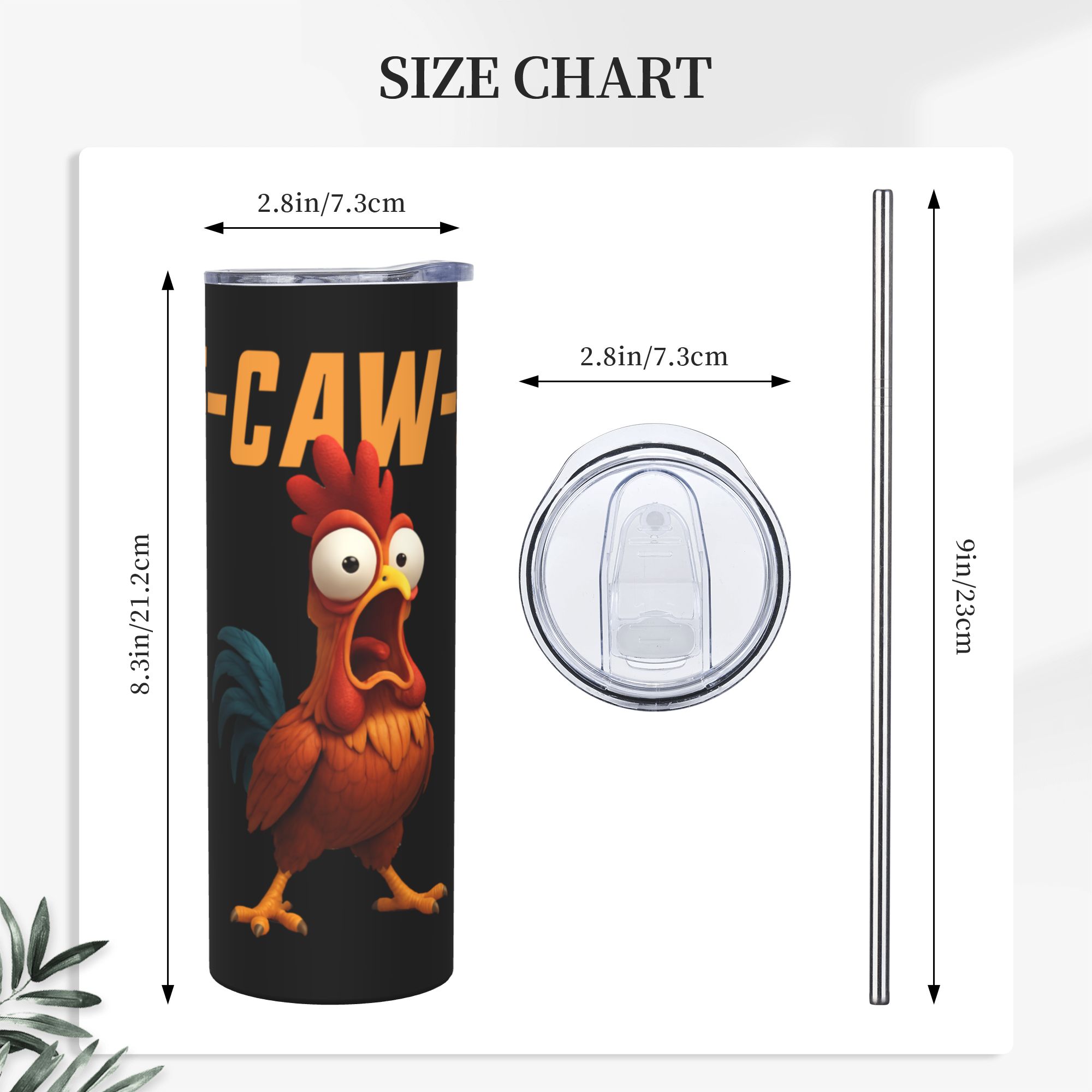 Funny F-Caw-F Chicken FCAWF Tu - огляд і ціна Double Wall Mug