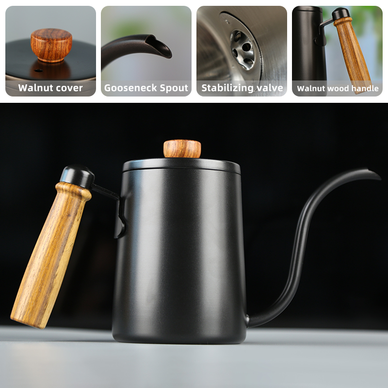 550ML Coffee Pot Milk Frothing - огляд і ціна Coffee Tea Set