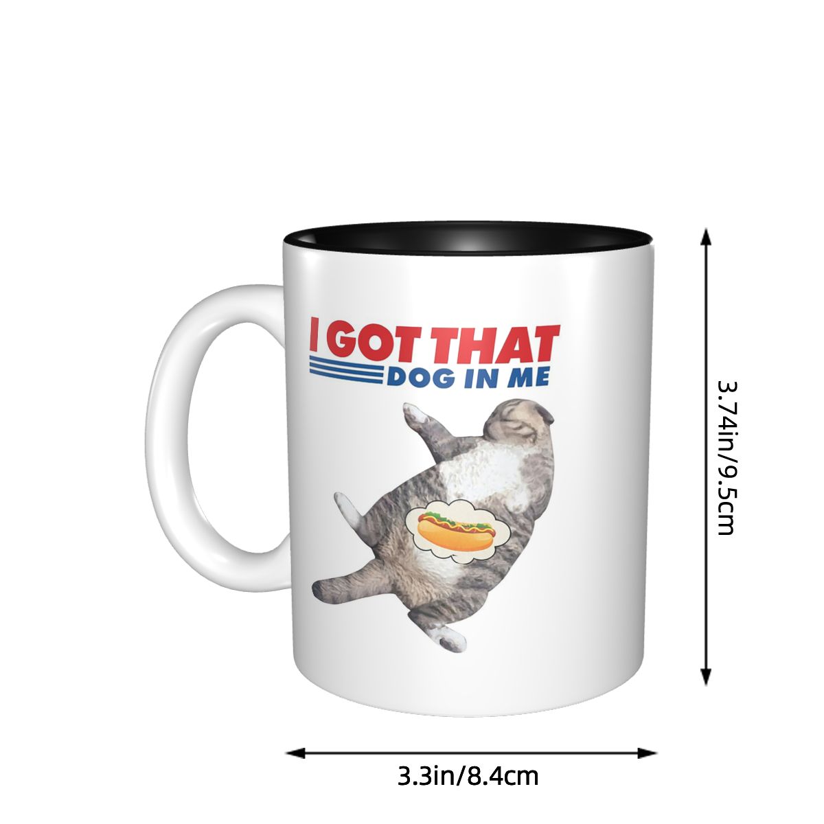 I Got That Dog In Me Mug Funny - огляд і ціна Coffee Tea You And Me