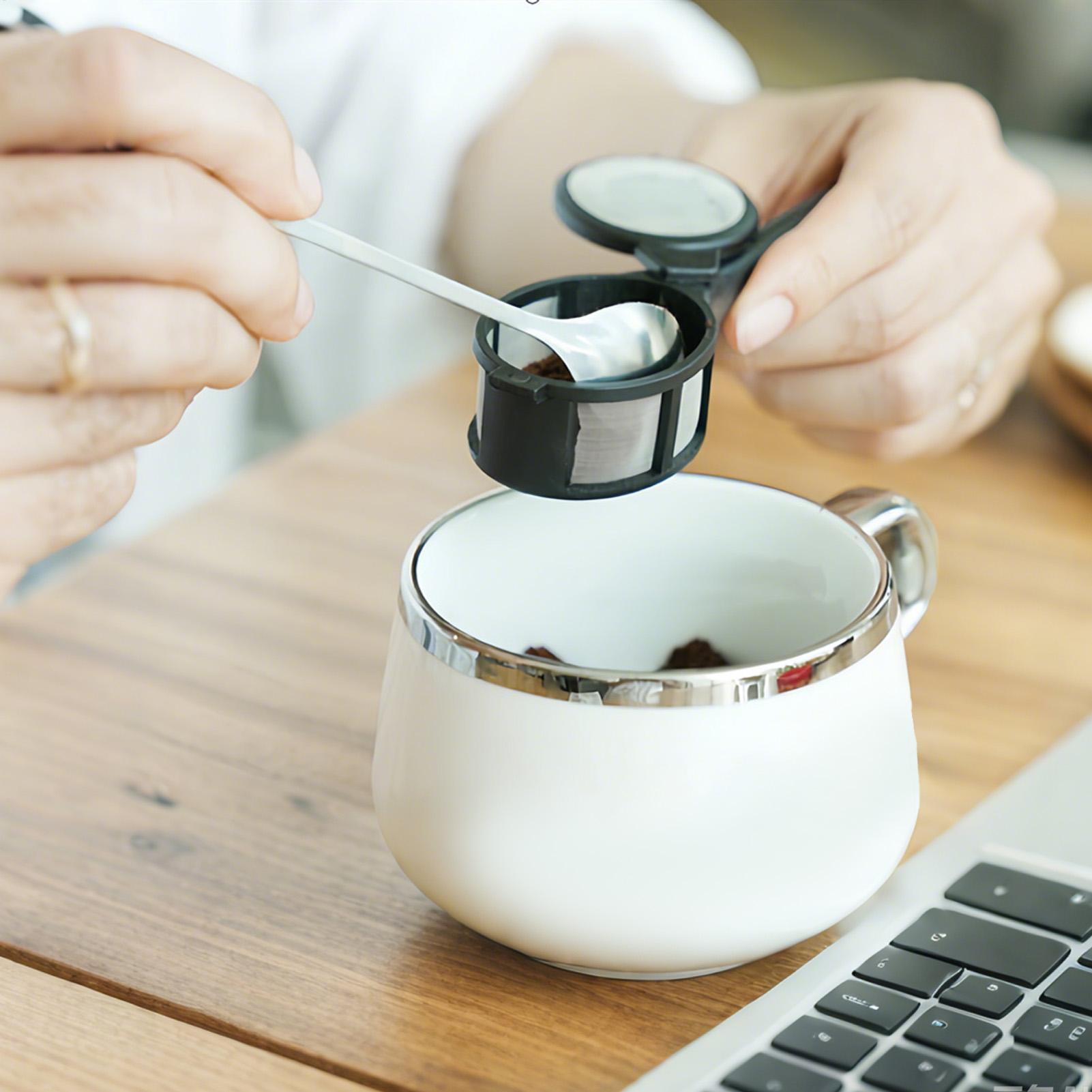Coffee Filter Mesh Spoon Reusa - огляд і ціна Coffee Tea And Leaf