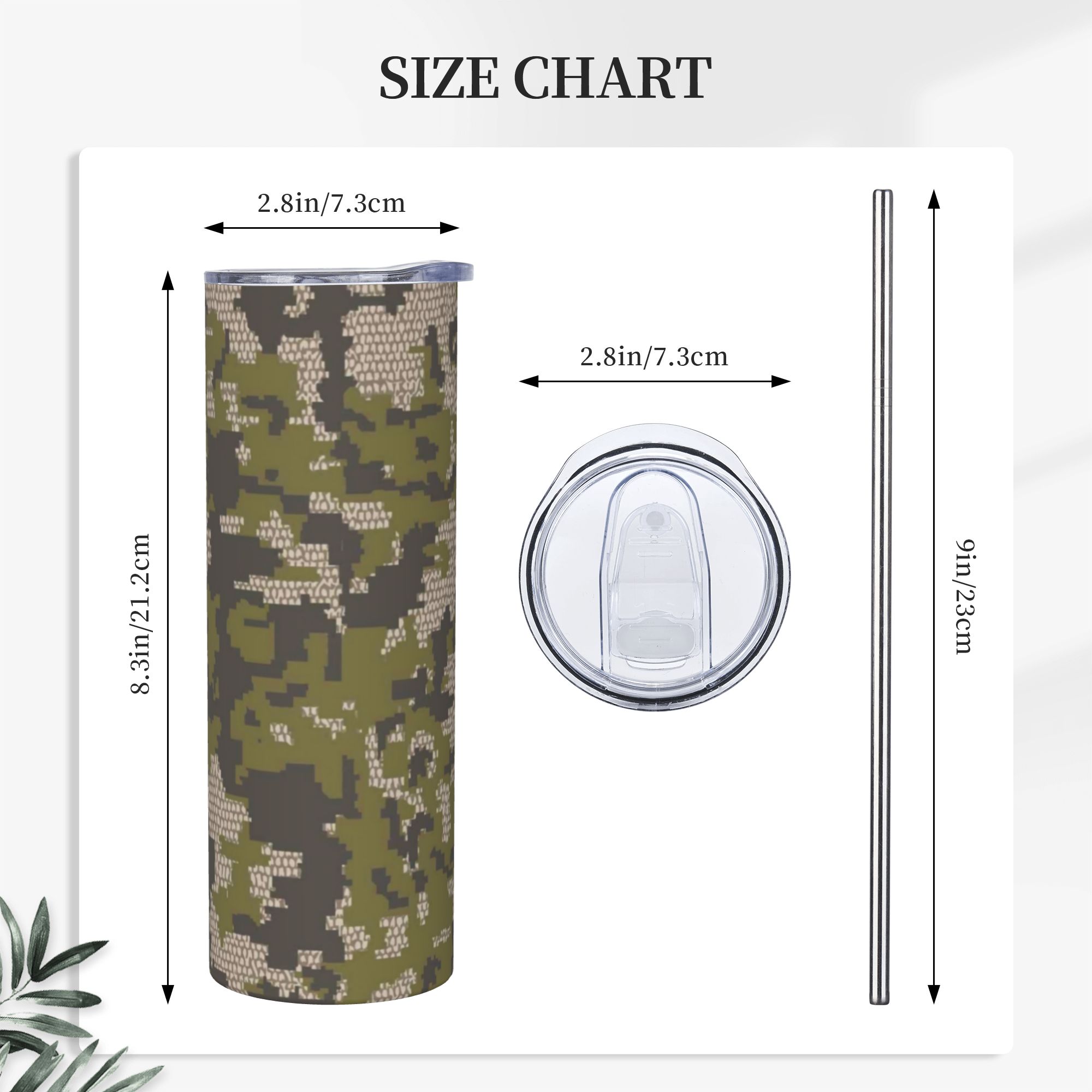 Wicked Camo Verde Camouflage I - огляд і ціна Double Wall Mug