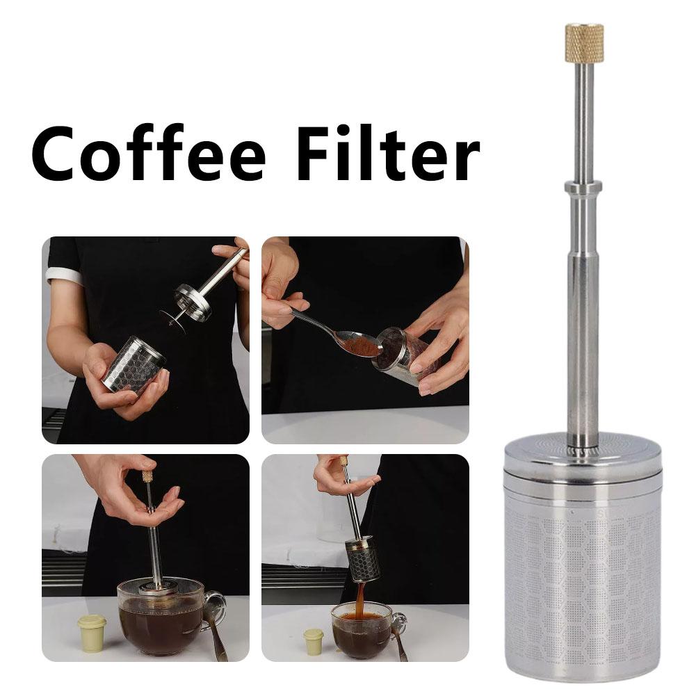 Stainless Steel Press Coffee F - огляд і ціна Coffee Tea Press