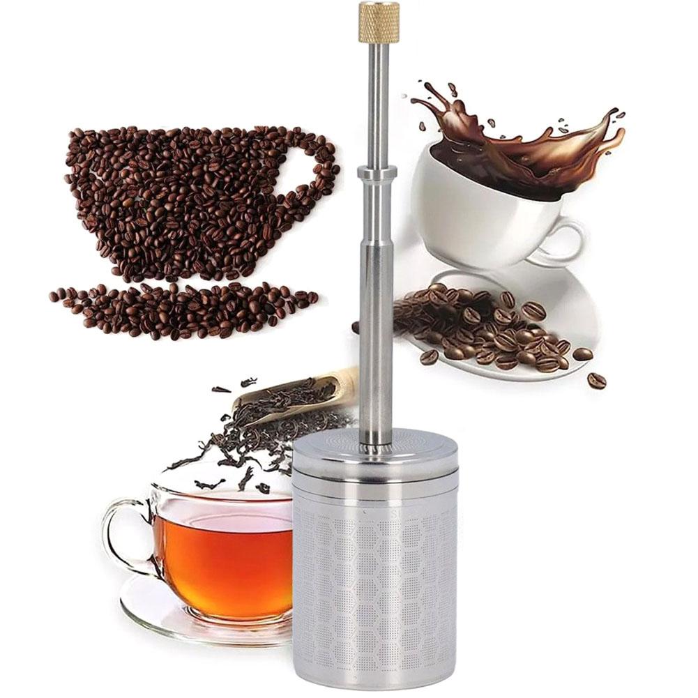 Stainless Steel Press Coffee F - огляд і ціна Coffee Tea Press