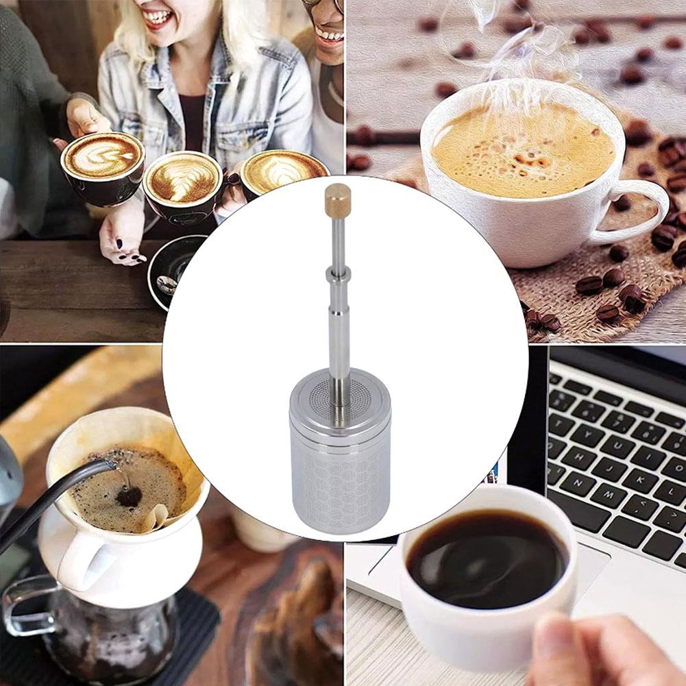 Stainless Steel Press Coffee F - огляд і ціна Coffee Tea Press