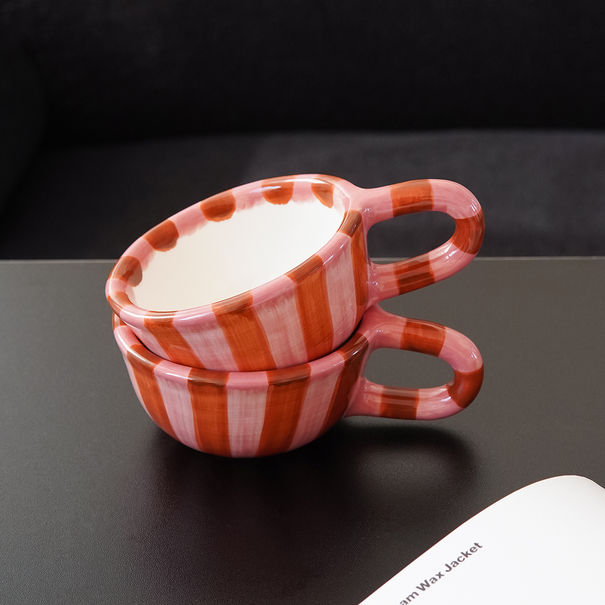 1Pc 220ml Checkerboard Ceramic - огляд і ціна Coffee Tea Latte