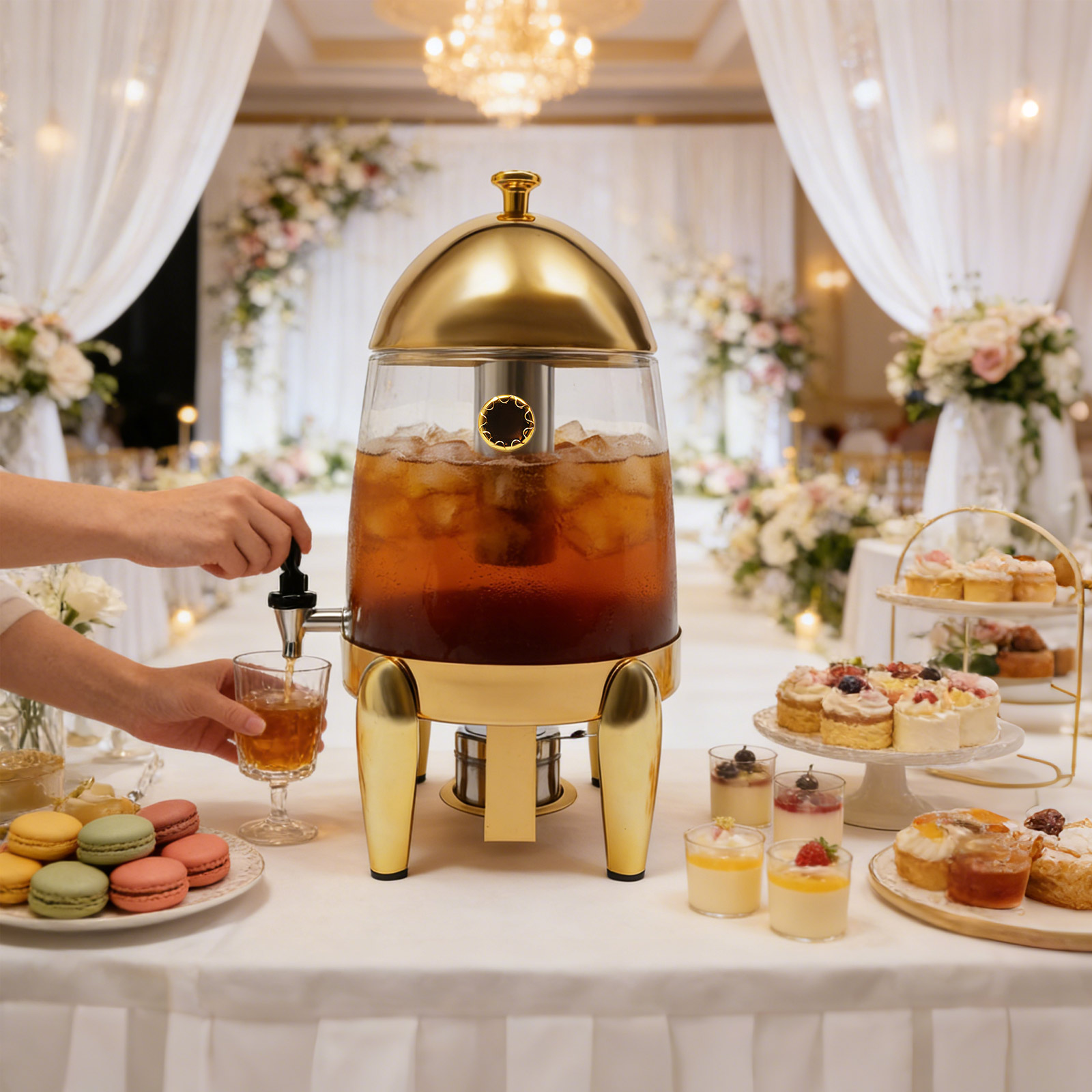 12L/3.17gal Beverage Dispenser - огляд і ціна Juice Tea Coffee
