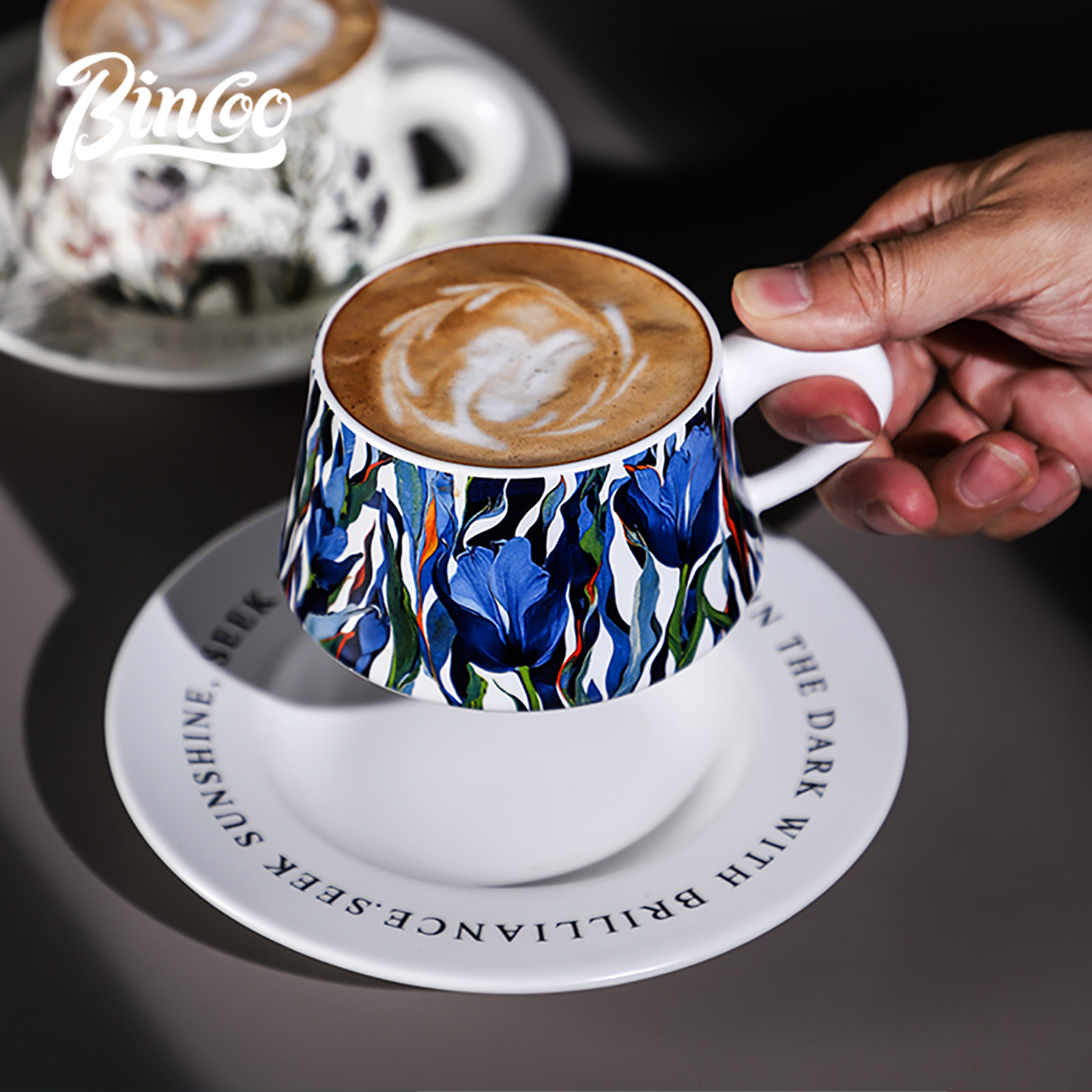 BINCOO 260ml Ceramic Coffee Cu - огляд і ціна Coffee Tea Latte