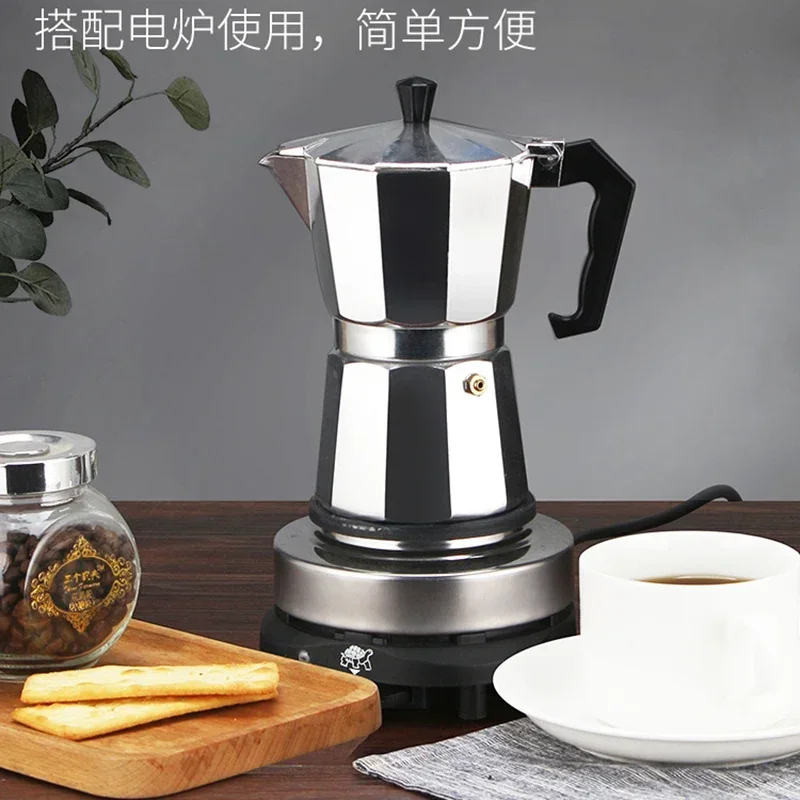 150 300 600 Aluminum Moka Pot  - огляд і ціна Moka Pot Stove