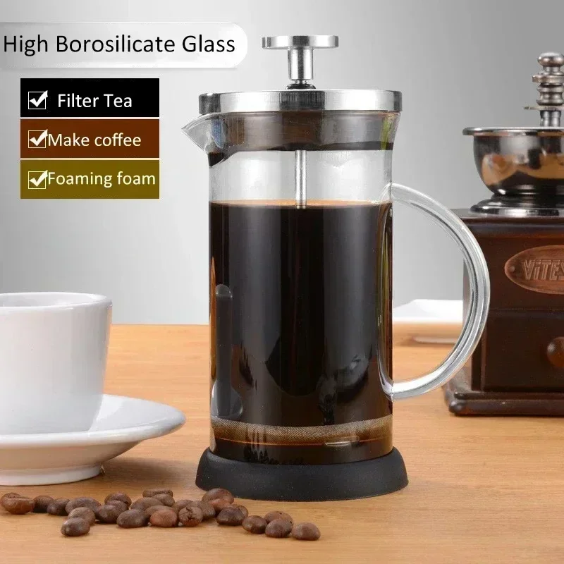 350-1000ml Stainless Steel Gla - огляд і ціна Coffee Tea Press