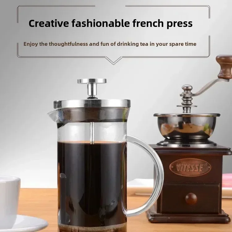 350-1000ml Stainless Steel Gla - огляд і ціна Coffee Tea Press