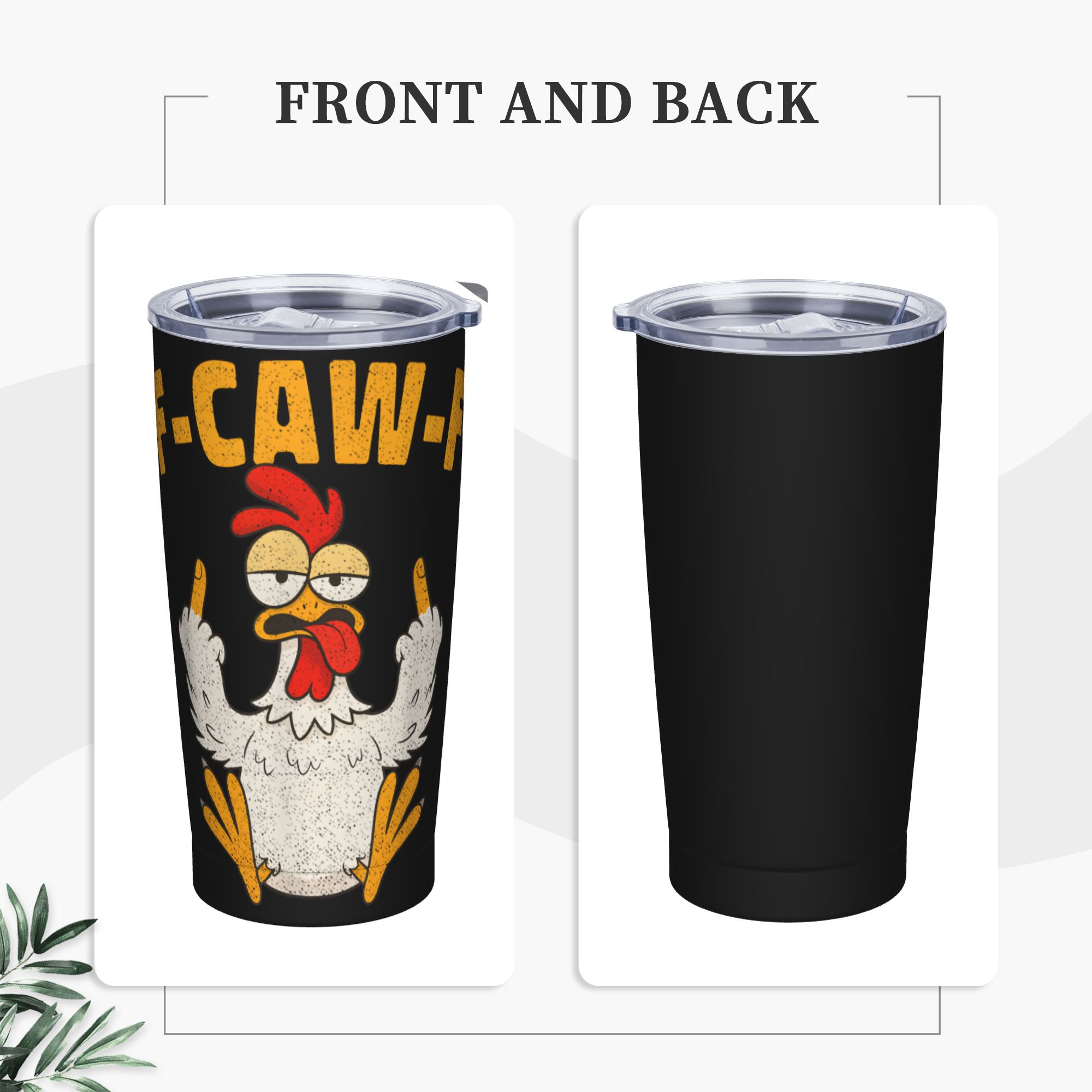 Funny F-Caw-F Chicken FCAWF Tu - огляд і ціна Double Wall Mug
