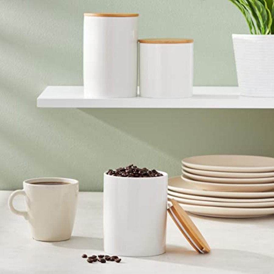 Ceramic Canisters - Coffee Can - огляд і ціна Coffee Tea Set