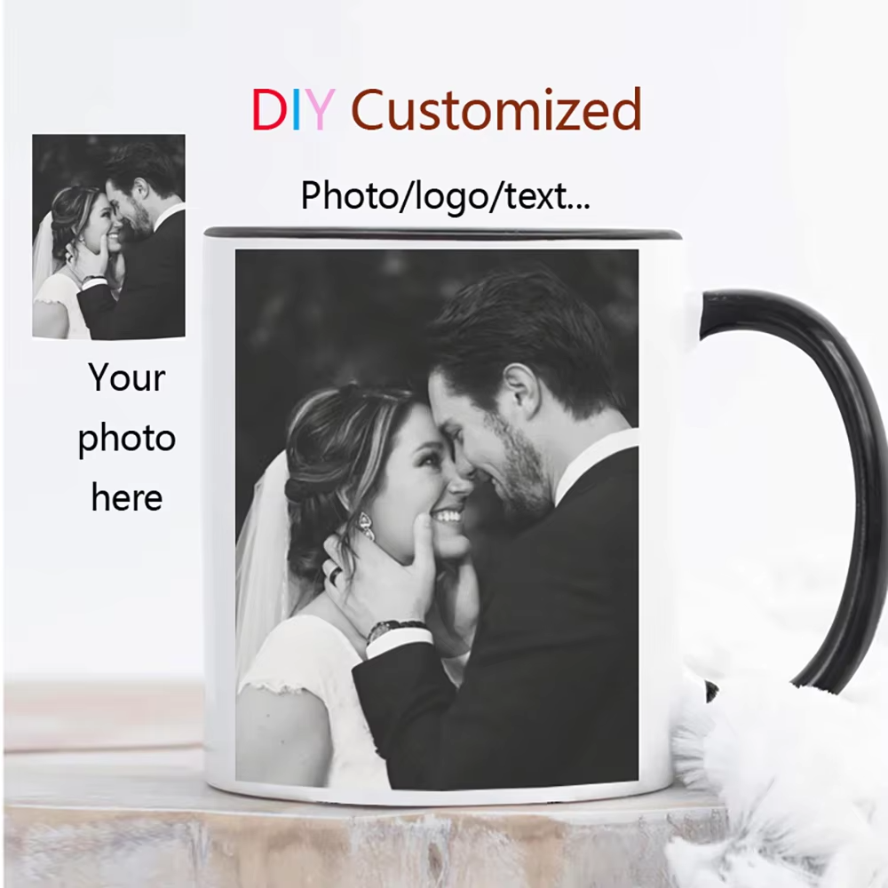 Personalised Your Photo Mug, C - огляд і ціна Coffee Tea Day