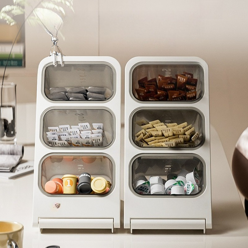 3 Tier Tea Bag Organizer Plast - огляд і ціна Coffee Tea Mix