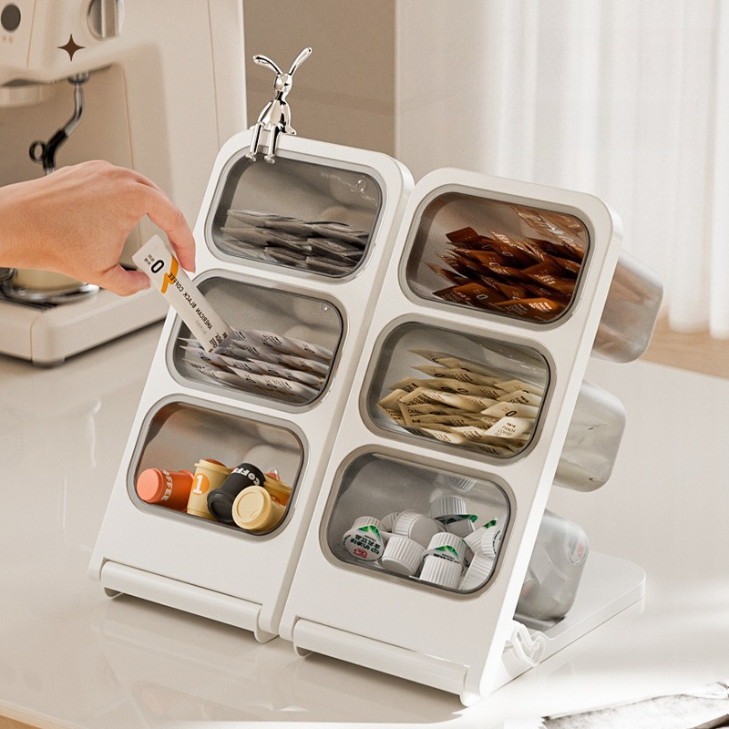 3 Tier Tea Bag Organizer Plast - огляд і ціна Coffee Tea Mix