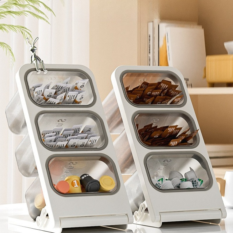 3 Tier Tea Bag Organizer Plast - огляд і ціна Coffee Tea Mix