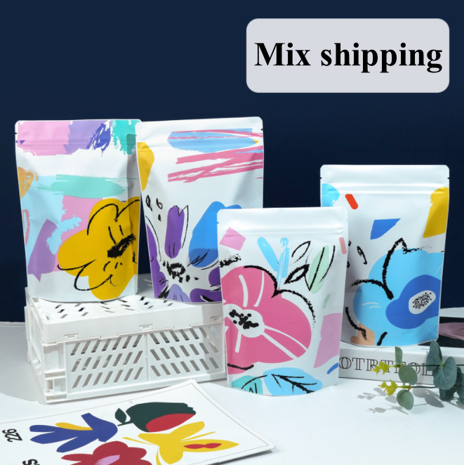 100PCS Aluminum Foil Stand-up  - огляд і ціна Coffee Tea Day